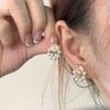 Plato de Incienso para Mosquitos Clip para la Oreja Sin Agujeros en la Oreja Sentido Avanzado Temperamento Simple Aretes de Joker Moda de Lujo Ligero Aretes Indoloros al Mayoreo