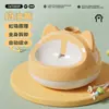 Bebedouro automático para gatos, não elétrico, reabastecimento automático de água, portátil, boca antiderrapante, máquina de beber para animais de estimação, tigela e utensílios de comida