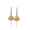 Pendientes Largos de Hilo con Flor de Rosa de Gama Alta y Elegantes, Pendientes Florales Únicos de Nicho, Nuevos Pendientes Populares 2026