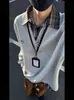 Camisa Casual Estilo Falso Duas Peças 2025 com Veludo e Espessamento para Homens e Mulheres, Tops Simples e Versáteis para Outono e Inverno, Tendência ao Ar Livre