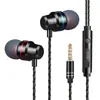 Auriculares con Cable In-Ear Tipo-C Auriculares Metálicos de Graves Pesados Universales para Teléfonos Móviles y Computadoras con Micrófono Auriculares con Cable