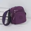 2024 Nueva Bolsa para Teléfono Móvil de Tres Capas para Mujer, Bolso Cruzado Mini, Versátil para Verano, Lona Oxford, Billetera para Monedas para Caminar