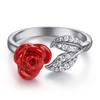 Anillo Europeo y Americano de Plata de Ley 925 con Zircón y Perla para Mujer, Anillo de Nicho de Gama Alta, Anillo de Diamante de Cuatro Garras, Anillo de Plata con Lazo