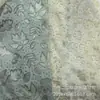 Tecido de Renda Peludo Levemente Elástico com Recortes Outono/Inverno, Tecido de Renda com Recortes de Folhas e Flores para Saias e Jaquetas