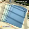 Nueva Carpeta de Archivo A4 con Serie de Colores Degradados, Apertura Grande en Forma de L, Gran Capacidad para Guardar Exámenes y Documentos, Adecuada para Estudiantes
