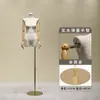Novo manequim feminino estilo coreano, suporte de bambu para vitrine de loja de roupas