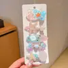 Grampo de Cabelo Oceano Colorido Delicado Princesa Doce Super Fofo Acrílico Presilha para Franja Presilha Lateral Acessórios de Cabelo Joias Atacado