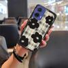 Adecuado para Funda de Teléfono Móvil MOTO a Prueba de Polvo Pareja Silicona Grafiti para Hombre y Mujer Borde Completo Personalizado Nuevo Estilo Disipación de Calor Simple