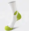 Atacado de Fábrica Meias Masculinas, Engrossadas, Antiderrapantes, Respiráveis, com Solado de Toalha, para Corrida Profissional ao Ar Livre, Maratona, Meias de Badminton
