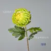 Flor Artificial Haste Única de Crisântemo Rico para Jardinagem de Outono Decoração de Paisagem, Flor de Seda, Produto Quente de Vendas Transfronteiriças, Flor Artificial