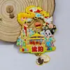 [Série Liaoning] Ímã de Geladeira da Cidade Proibida de Shenyang Souvenir Turístico da Cidade de Dandong Ímã de Geladeira de Dalian Huludao