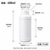 Botella química de plástico blanco HDPE engrosado en stock 100ml botella dispensadora de reactivos almacenamiento de polvo botella vacía