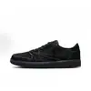 Zapatos Putian AJ Rayo Swoosh Invertido Mocha Marrón Oscuro Negro Guerrero Jordan transfronterizos de caña baja para hombre y mujer zapatos deportivos de pareja para el campus