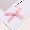 Lazo de Terciopelo y Seda de 6 mm Flocado Hecho a Mano Accesorios para Empaque de Cajas de Regalo DIY Decoración Tejida Accesorios para Ropa Venta al por Mayor