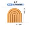 Pratos de Jantar, Louças, Jogos Americanos em Formato de Nuvem, Porta-Copos de Mesa Domésticos, Tapetes de Silicone para Isolamento Térmico de Panelas e Tigelas em Estoque