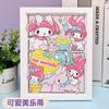 Adesivos de Diamante com Moldura Cheios de Diamantes, Presente para Melhor Amigo, Adesivos de Cristal Desenho Animado, Kit de Artesanato DIY Infantil, Brinquedos