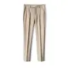 Populares Pantalones de Vestir Cropped de Moda para Hombre Estilo Coreano Primavera/Verano Nuevos, Pantalones de Traje para Hombre, Pierna Recta Pierna Ancha Ajuste Holgado