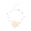 Collar Gargantilla de Perlas Accesorio para el Cuello Lujo Ligero Nicho Cadena para Clavícula de Mujer Temperamento Madreperla