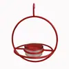 Alimentador de colibríes de metal explosivo al aire libre transfronterizo, alimentador de pájaros para el hogar, decoración de patio y jardín
