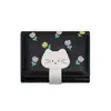 Tulipán de Gato ~ Monedero Multicolor Simple de Nuevo Estilo 70% de Descuento para Mujer, Cartera Minimalista de Alta Gama, Transfronterizo