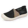 Verão Novo Estilo Sapatos de Pano Velho Pequim Sapatos de Malha Femininos Malha Vazada Respirável Leve Sapatos de Mãe Sola Macia Antiderrapante Sapatos Casuais