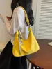 Bolso Tote Grande de Estilo Coreano para Viajes Diarios para Mujer 2026 Nueva Moda Textura de Cuero Suave Bolso Simple de Hombro o Axila