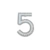 Xiao Xiang Feng Nº 5 Broche de Diamante Alfinete de Pérola Acessórios para Roupas Números Arábicos Broche Feminino Fábrica Atacado