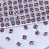 Jia Xiaoya K9 Llamativo 8 mm Corte Flor de Hielo Cuadrado Princesa Base Puntiaguda Translúcido Blanqueamiento Lujo Ligero Decoración de Uñas Portátil