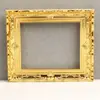 1:12 Muñecas Casa de Muñecas Modelo Artificial Mini Muebles Accesorios Adornos Marco Dorado Vacío