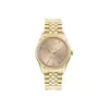 Reloj Vivian Rose Powder Reloj Rosa Oscuro Occidental Reloj de Cuarzo Saturno Banda de Acero Reloj para Mujer Pequeño Azul V Pequeño Reloj Dorado