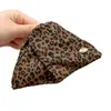 Pinza de pelo triangular grande con estampado de leopardo para cabello voluminoso, peinado de alta gama para la parte posterior de la cabeza, pinza de tiburón, accesorio para el cabello, pinza para el cabello para mujer