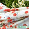 Tecido de Algodão Linho Tecido Bolha Verão Fino Tecido de Algodão Artificial vestido Cheongsam Tecido de Algodão Tecido Estampado