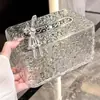 Caixa de Lenços Fofa e Criativa para Uso Doméstico, Adequada para Mesa de Centro da Sala de Estar, Sensação de Luxo de Alta Qualidade, Caixa de Armazenamento para Guardanapos e Lenços