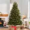 Venda Direta de Fábrica Árvore de Natal Artificial Árvore Nua Ecológica Retardante de Chama 2,1m Venda Quente Transfronteiriça Decoração de Shopping Center de Natal