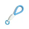 Estilo Ins Corda Curta Trançada Cordão para Celular Chaveiro Colorido Candy Corda Artesanal Unissex Pulso Cordão Anti-Perda Removível