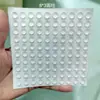 Almohadillas Anticolisión de Silicona Transparente en Stock, Tapetes Antideslizantes de Silicona, Almohadillas Reductoras de Ruido para Puertas de Gabinete, Gránulos de Silicona Autoadhesivos, Pegatinas Anticolisión de Alta Transparencia