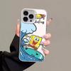 Funda para Teléfono Spongebob Surfeando Adecuada para Apple 17Pro Iphone16Promax Europea y Americana 15 Dibujos Animados 14Pro