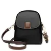 Textura de Cuero Genuino Bolso para Teléfono Móvil Cruzado para Mujer 2024 Nuevo Bolso Ligero Moda para Mujer Cuero Suave Bolso Pequeño de Gama Alta
