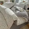 Funda de edredón de algodón lavado temporada de primavera, pieza única para uso doméstico, funda de edredón para cama doble, ropa de cama Nantong, funda de edredón para cama individual de dormitorio estudiantil