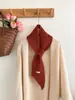 Bufanda de lana para mujer para invierno, nuevo calentador de cuello versátil multicolor, calentador de cuello cruzado de punto informal