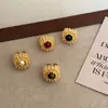Diseño de Nicho Español Año Nuevo vintage Metal de Alta Calidad Anillo Tridimensional Exagerado Anillo Abierto