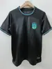 Camisa da Seleção Brasileira Copa do Mundo Qatar Edição Especial Manga Curta Camiseta Esportiva Casual Uniforme de Futebol