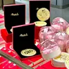 Concha de Agua Oro Puro 999 Serie de Monedas Grandes Adorno de Fortuna Artesanía Chapada en Oro para Regalos Navideños Venta al por Mayor