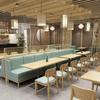 Combinación de Mesa y Silla para Tienda de Té con Leche, Portatarjetas, Restaurante de Cocina, Comedor, Barra de Bebidas, Barra Transparente, Portatarjetas de Pared, Sofá