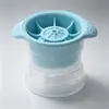 Molde de Bola de Hielo de Silicona para Whisky para Uso en Casa, Congelación Rápida, Fabricador de Hielo Fácil de Sacar, Charola de Hielo de Grado Alimenticio, Herramienta Creativa para Cubitos de Hielo