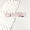 Régua de acrílico transparente 15cm30cm régua material para impressão amostra de régua escala de estudante terno de marca