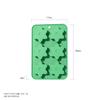 Molde para Bolo de Natal Atacado do Fabricante para Cozinha Doméstica, Resistente a Altas Temperaturas, Fácil de Limpar, Molde de Silicone de Grau Alimentício para Assar