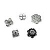 Xizang Prata Retrô Contas Espaçadoras Anêmona Flor Formato Trevo de Quatro Folhas Passante DIY Pulseira Contas de Buda Costas Nuvem Acessórios de Joalheria Atacado