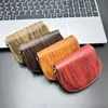 2025 Nuevo Original Coffee Star Moda Casual Tarjetero Almacenamiento de Identificación Mini Billetera para Monedas Tarjetero con Cremallera para Hombres y Mujeres