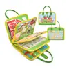Cpc Amazon Transfronterizo Historia de Jardín de Infancia Tablero Educativo de Aprendizaje Tablero Ocupado Silencioso Montessori para Niños Educación Temprana Fieltro